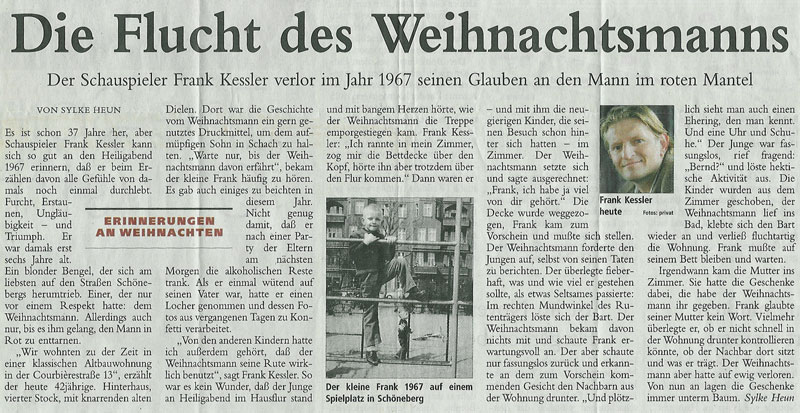Die Flucht des Weihnachtsmann